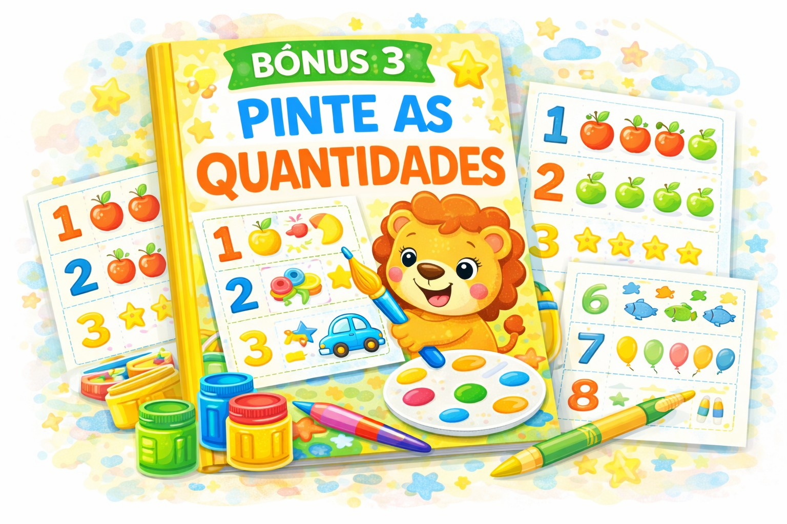 Pinte as Quantidades